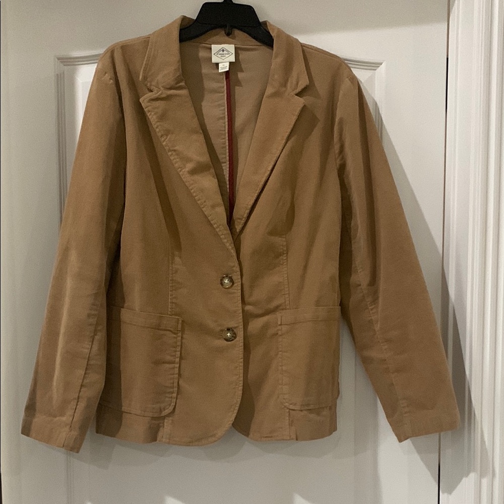Tan Blazer Jacket